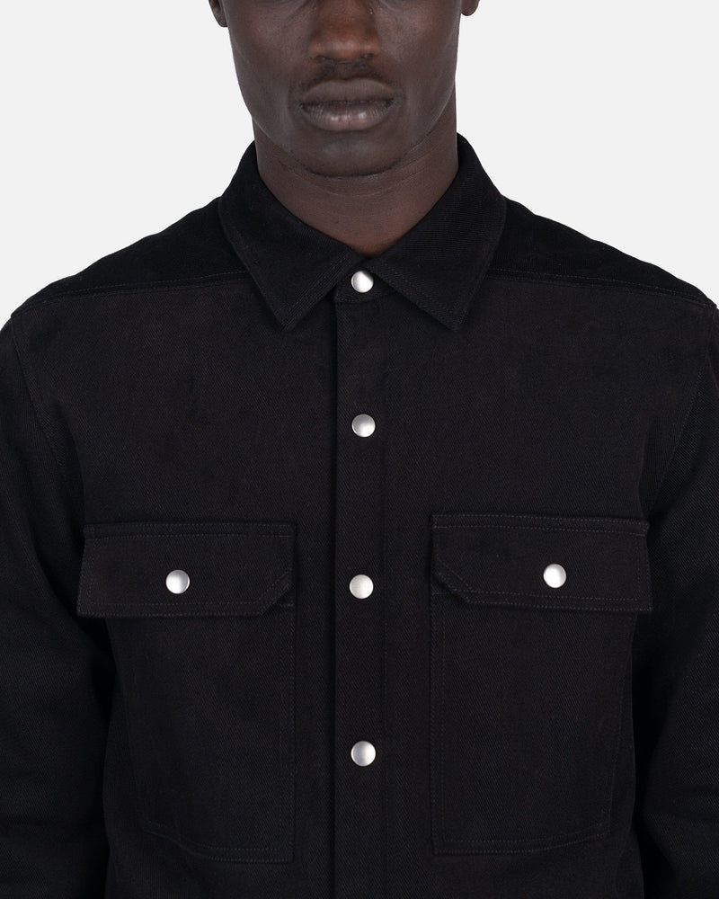 Outershirt in Black