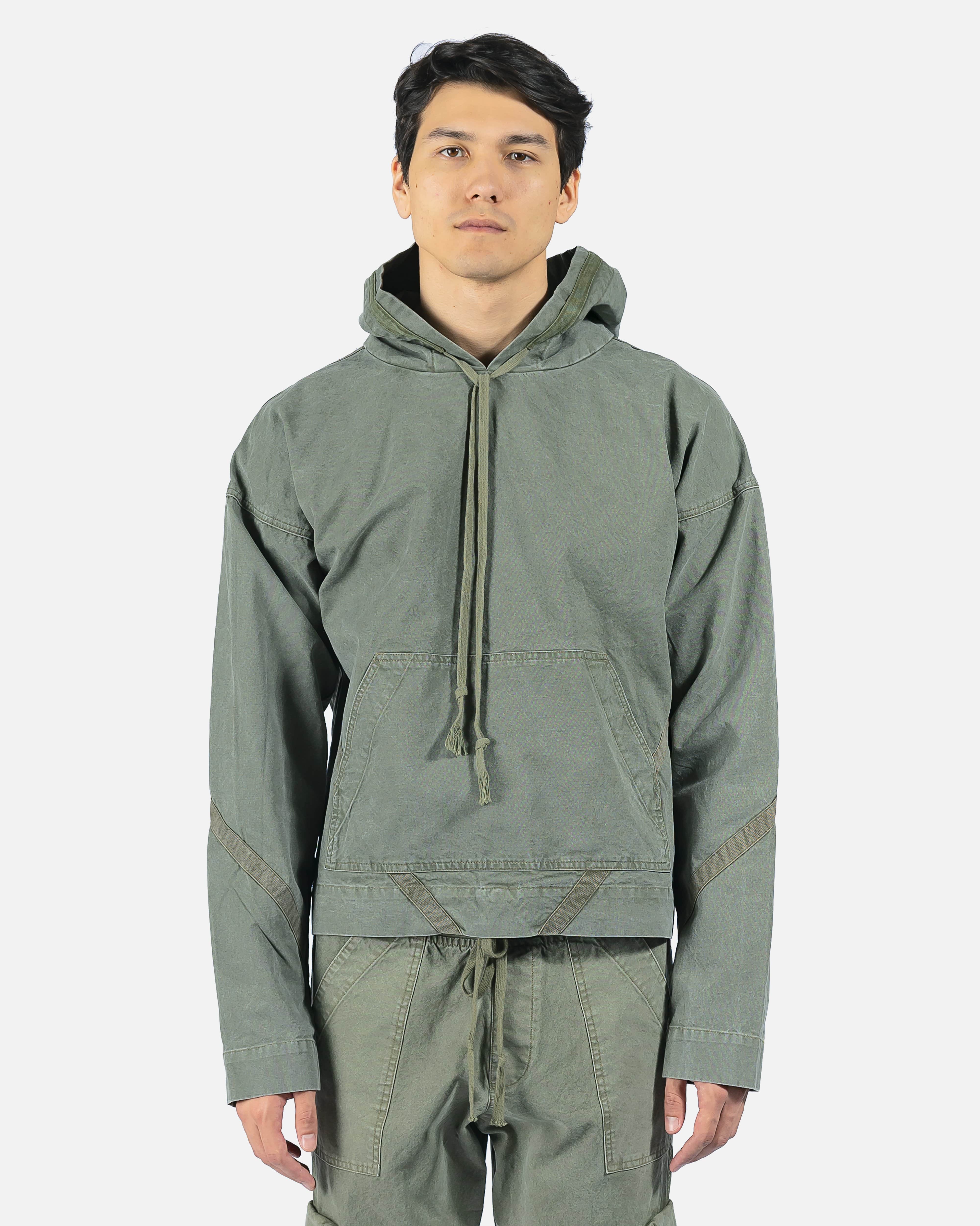 Tent Hoodie in Olive